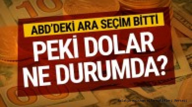 ABD ara seçimleri sonrasında dolar ve altında son durum ne?