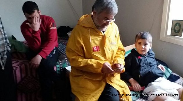 Adalet Partisi Malatya Yönetimi Afrin Mültecilerini Unutmadı