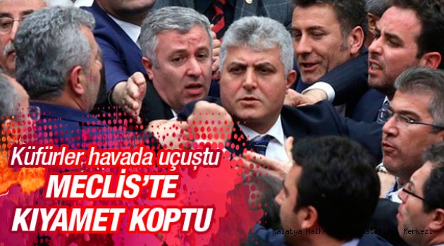 AK Parti ve CHP'li vekiller birbirine girdi