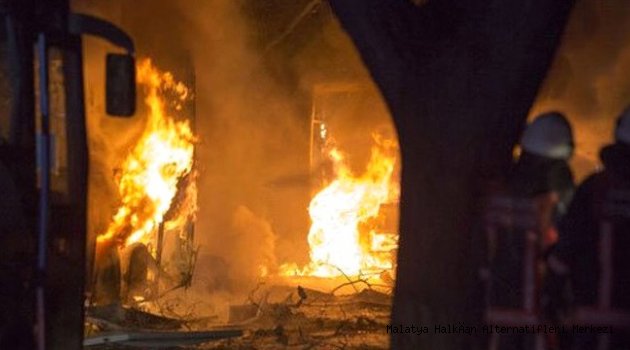 Ankara'da Bombalı Saldırı
