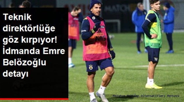 antrenmanına kaptan Emre Belözoğlu damga vurdu.