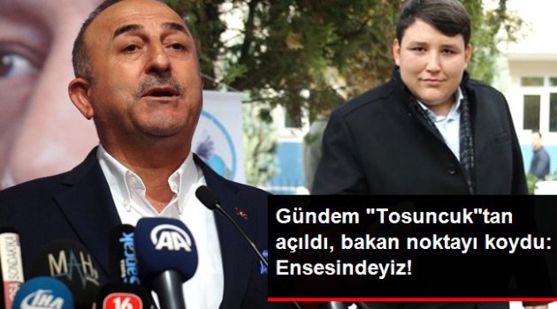 Bakan Çavuşoğlu, Çiftlik Bank CEO'su Mehmet Aydın'ı Kast Edip "Onun da Ensesindeyiz" Dedi