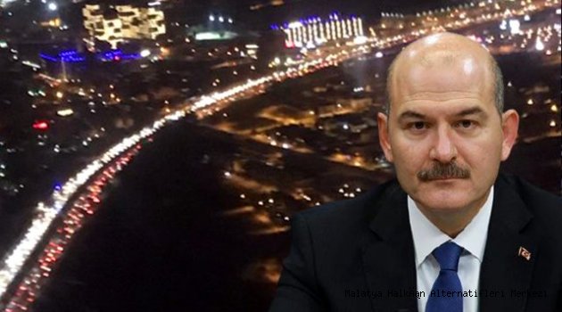 Bakan Soylu fotoğrafla uyardı: Lütfen araçlarınızı kullanmayın, yolları müdahale ekiplerimize bırakın