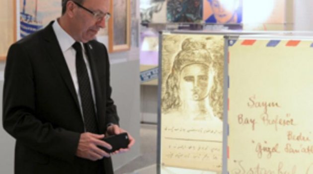 'Biz Mektup Yazardık' Sergisi İş Sanat Kibele Galerisi'nde