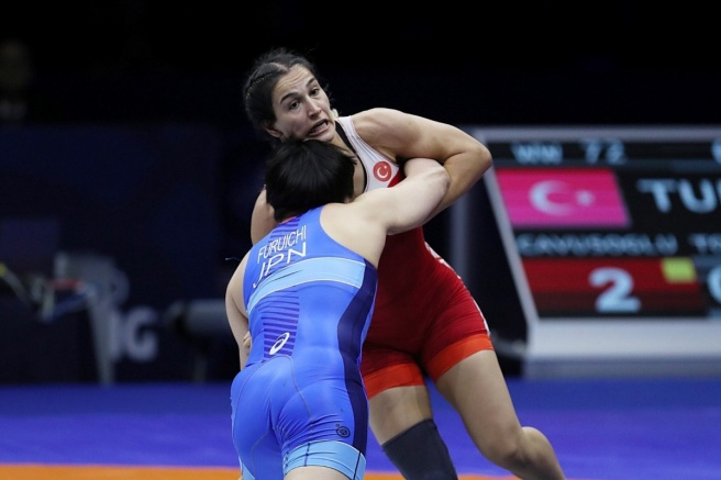 Buse Tosun Çavuşoğlu, Dünya Güreş Şampiyonası’nda 5. oldu