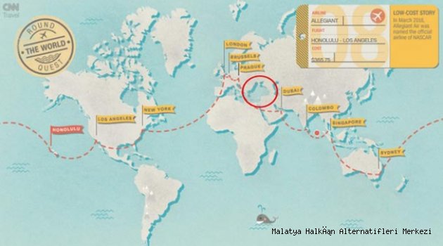 CNN International, Dünya Haritasından Türkiye'yi Sildi