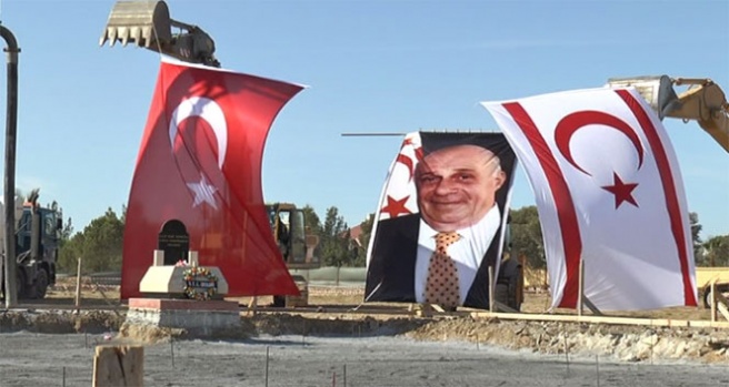 Cumhurbaşkanı Denktaş’ın anıt mezarının temeli atıldı