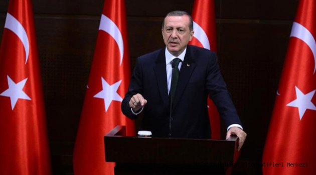 Cumhurbaşkanı Erdoğan Rest Çekti