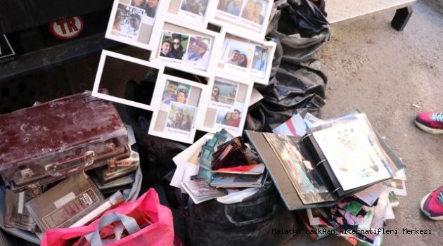 Deprem sonrası geriye bu görüntüler kaldı! Enkazdan çıkan fotoğraflar yürek burktu