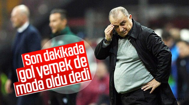 Fatih Terim: Bunu hak etmedik