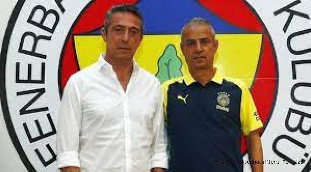 Fenerbahçe Başkanı Ali Koç, İsmail Kartal'a hayırlı olsuna gitti