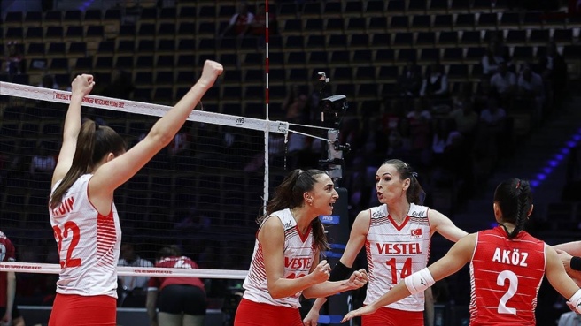 "Filenin Sultanları" FIVB Dünya Kadınlar Voleybol Şampiyonası'nda çeyrek finale yükse