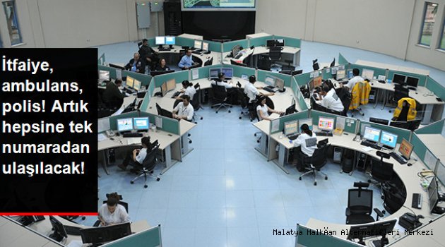 İtfaiye, Ambulans, Polis, Jandarma, AFAD, Hepsi Tek Numarada Birleşti: 112