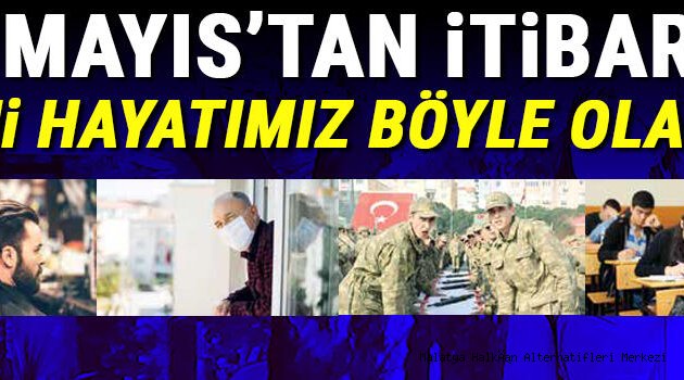 itibaren yeni hayatımız böyle olacak! İşte bizi bekleyen yeni kurallar