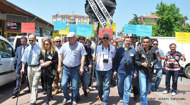 Kırklareli'nde AA muhabirlerinin darbedilmesine protesto