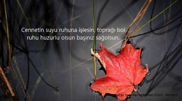 Malatya nın Sevilen Eşrafından İbrahim Halil Yüklü Hakkın Rahmetine Kavuştu.