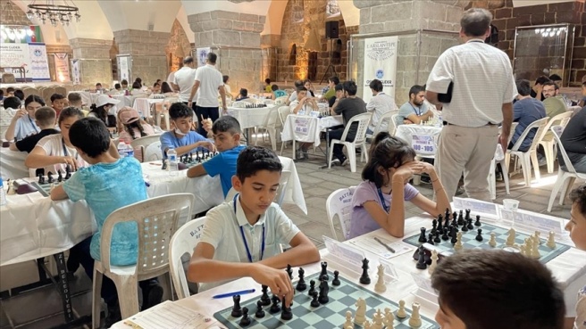 Malatya'da 1. Uluslararası Arslantepe Satranç Turnuvası düzenlendi