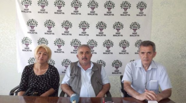 Malatya'da Hdp Aleyhine Gece İmzasız Bildiri Dağıtıldı