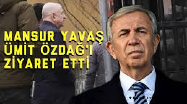 Mansur Yavaş Silivri'de Ümit Özdağ'ı ziyaret etti