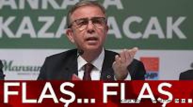 Son dakika: Mansur Yavaş hakkında soruşturma açıldı!