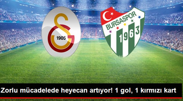 Süper Ligde Galatasaray Evinde Bursaspor'u Konuk Ediyor