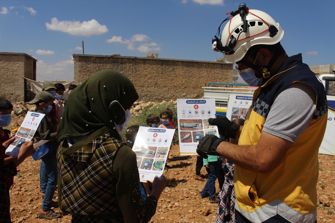 Suriye’de patlayıcı savaş kalıntıları temizleniyor