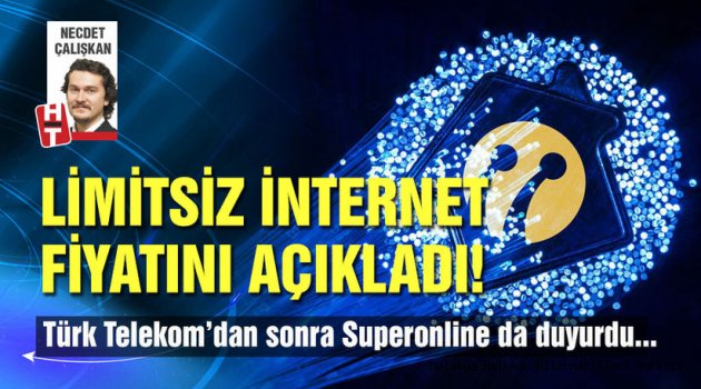 Turkcell Superonline ‘limitsiz’ internet paketlerinin fiyatlarını açıkladı