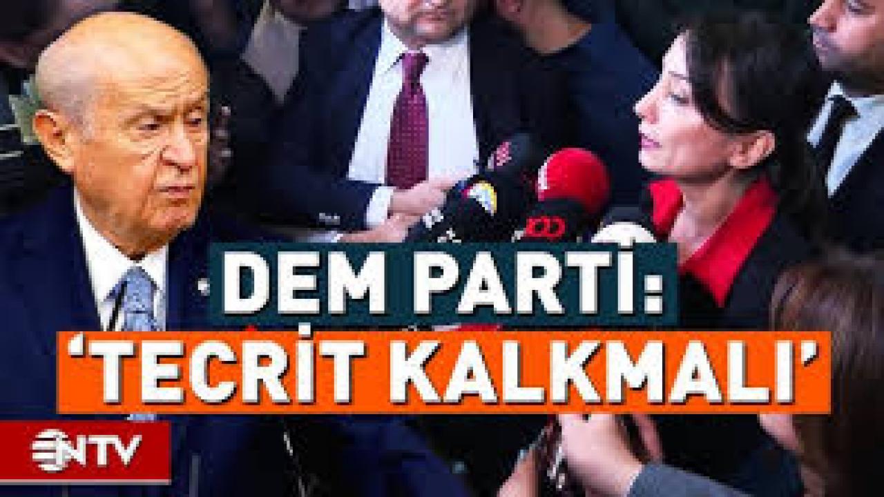 DEM Parti'den Bahçeli'nin sözlerine destek