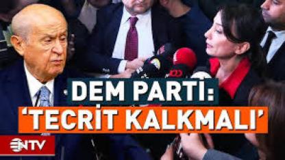 DEM Parti'den Bahçeli'nin sözlerine destek