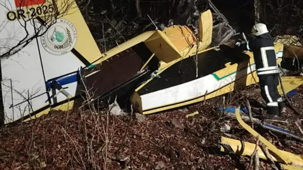 SON DAKİKA! OGM'ye ait yangın söndürme uçağı Hırvatistan'da düştü: 1 pilot şehit