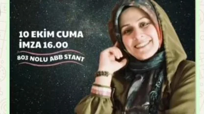 Yazar Mümine  Reyna  Özbildirici Ankara 23. Kitap Fuarında Kitaplarını İmzaladı